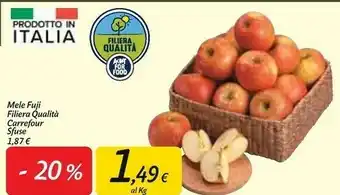 Carrefour Market Carrefour mele fuji filiera qualità offerta