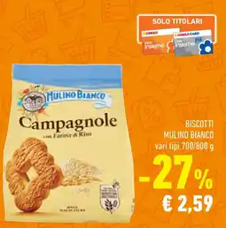 Conad Superstore Biscotti MULINO BIANCO offerta