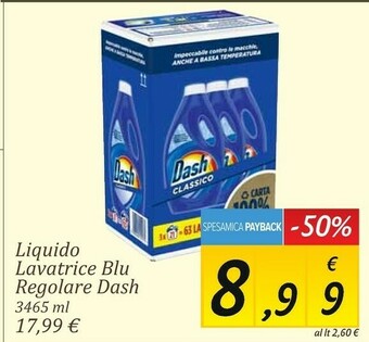 Carrefour Market Liquido lavatrice blu regolare offerta