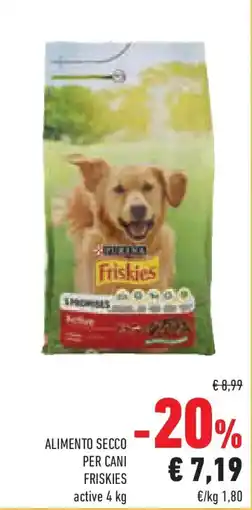 Conad Superstore Alimento secco per cani FRISKIES offerta