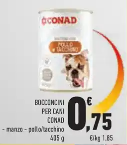Conad Superstore Bocconcini per cani CONAD offerta