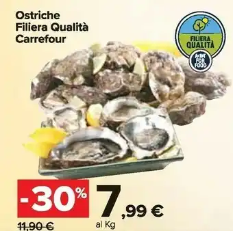 Carrefour Market Carrefour ostriche filiera qualita offerta