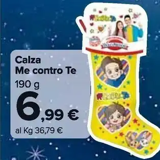 Carrefour Market Calza me contro te 190 g offerta