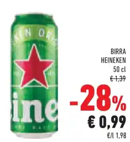 Conad Superstore Birra HEINEKEN offerta