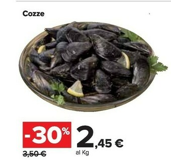 Carrefour Market Cozze offerta
