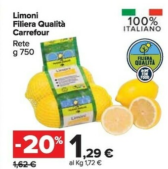 Carrefour Market Carrefour limoni offerta