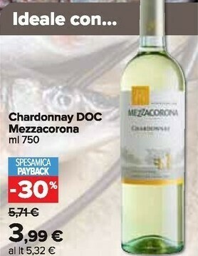 Carrefour Market Chardonnay doc offerta