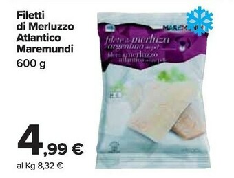 Carrefour Market Filetti di merluzzo atlantico offerta