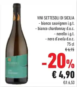 Conad Superstore Vini settesoli di sicilia offerta