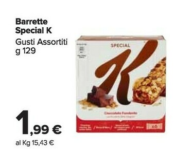 Carrefour Market Barrette special k offerta