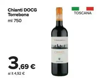 Carrefour Market Terrebona chianti docg ml 750 offerta
