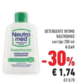Conad Superstore Detergente intimo NEUTROMED offerta