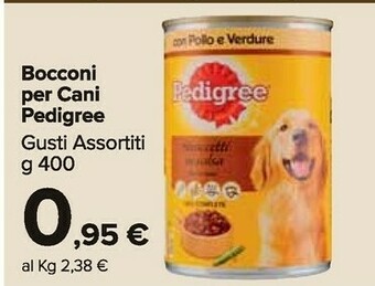 Carrefour Market Bocconi per cani con pollo e verdure offerta