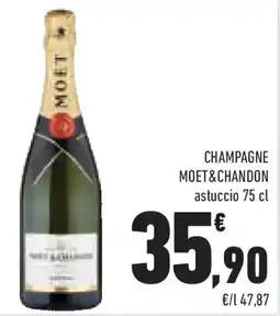 Conad Superstore Champagne moet&chandon astuccio offerta