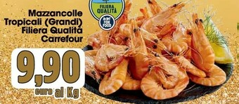 Carrefour Market Mazzancolle tropicali offerta