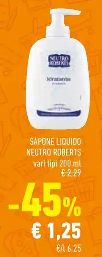 Conad Superstore Sapone liquido NEUTRO ROBERTS offerta