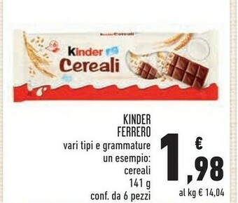 Conad City Cereali 141 g(ml) offerta