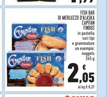 Conad City Nuggets di merluzzo d'alaska 245 g(ml) offerta