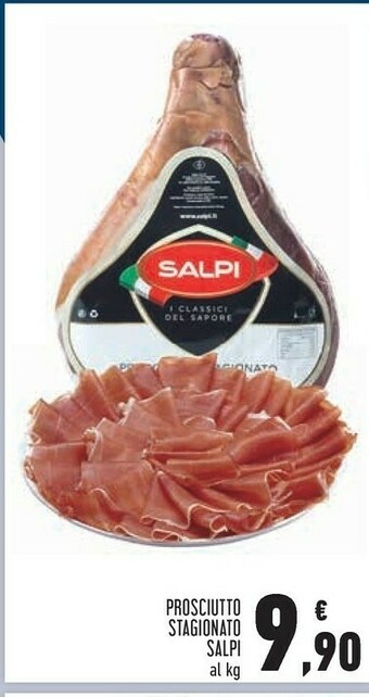 Conad City Salpi prosciutto stagionato offerta