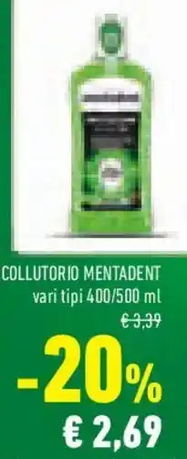Conad Superstore Collutorio MENTADENT offerta