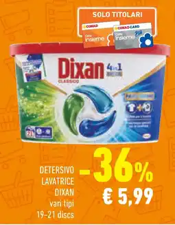 Conad Superstore Detersivo lavatrice DIXAN offerta