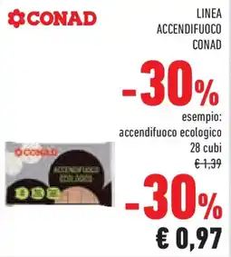 Conad Superstore Linea accendifuoco CONAD offerta