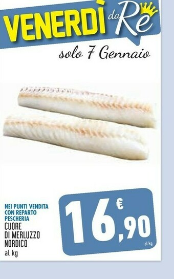 Conad Cuore di merluzzo nordico offerta