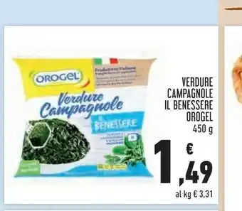 Conad Verdure campagnole il benessere offerta