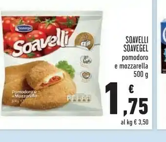 Conad Soavelli prosciutto e formaggio + mozzarella 500 g(ml) offerta