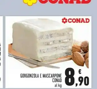 Conad Conad gorgonzola e mascarpone offerta