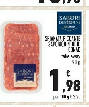 Conad Conad spianata piccante sapori & dintorni offerta