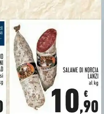 Conad Salame di norcia offerta