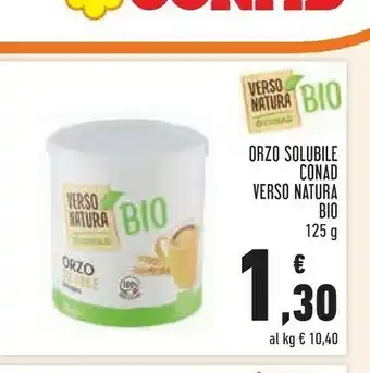 Conad Conad orzo solubile verso natura bio offerta