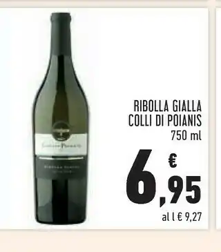 Conad Colli di poianis ribolla gialla offerta