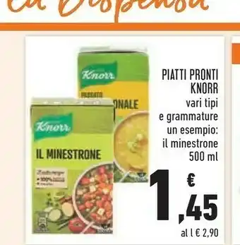 Conad Il minestrone 500 g(ml) offerta