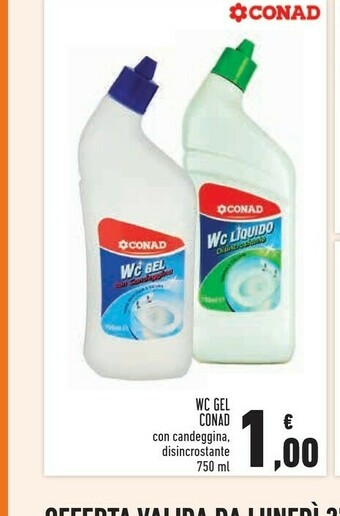 Conad Conad wc gel offerta