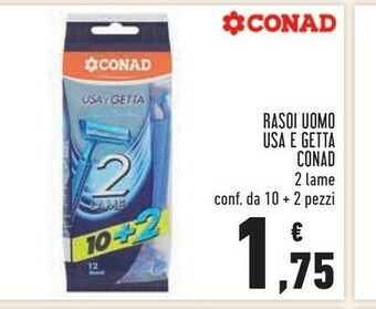 Conad Conad rasoi uomo usa e getta offerta