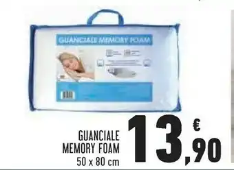 Conad Guanciale memory foam offerta