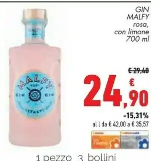 Malfy gin con limone