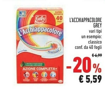 Conad Grey l'acchiappacolore offerta