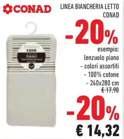Conad Superstore Linea biancheria letto CONAD offerta