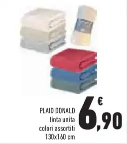 Conad Superstore Plaid donald offerta