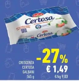 Conad Superstore Crescenza certosa GALBANI offerta