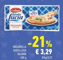 Conad Superstore Mozzarella santa lucia GALBANI offerta