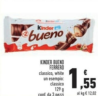 Kinder bueno 129 g(ml)