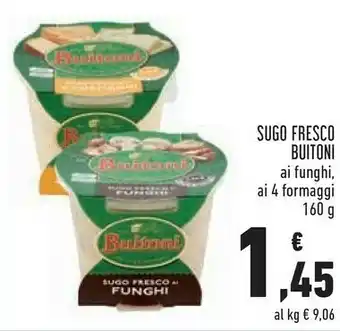 Conad Superstore Salsa ai funghi 180 g(ml) offerta