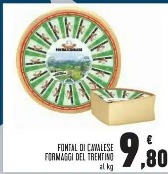 Fontal di cavalese formaggi del trentino