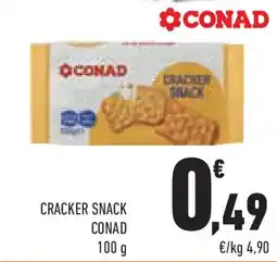 Conad Superstore Cracker snack CONAD offerta
