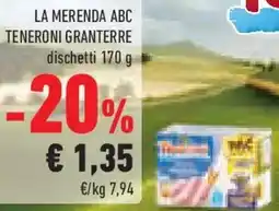 Conad Superstore La merenda abc teneroni granterre dischetti offerta