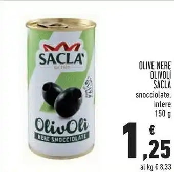 Conad Superstore Olive nere olivoli offerta